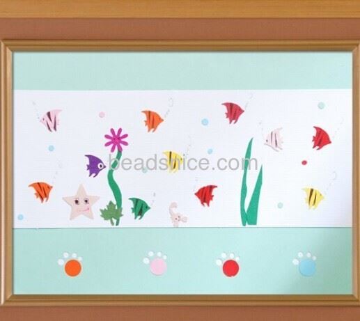 ペーパーパンチbeadsniceid28926自身を作成のための完璧な創作10mm6.7cmx3.7cmx4.5cmpcで売られるラウンドペーパーパンチセット問屋・仕入れ・卸・卸売り